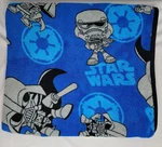 Blanket Fleece Star Wars, Lucas Film, Northwest 50 X 40" Vader, Trooper. Fixed Price $10.00.