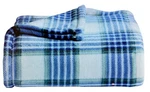 The Big One Oversized Supersoft Navy Plaid Plush Throw Blanket 60" X 72" New. Fixed Price $20.98.