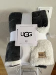 Ugg Avery Throw Blanket Reversible 50X70 Nwt Charcoal. Fixed Price $69.75.