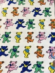Grateful Dead Dancing Bears Fleece Blanket Throw Slowtide Lightweight 50X64 Soft. Fixed Price $30.00.