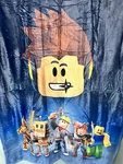 The Lego Silky Soft Throw Kids Blanket 40 X50. Fixed Price $12.64.