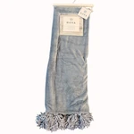 Nova Oversized Plush Throw Blanket Fringe Tassels 50" X 70" Silver Hygge De. Fixed Price $38.44.