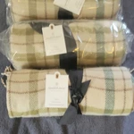 Hearth & Hand Magnolia Plaid Throw Blanket 100% Recycled Polyester 50X60IN. Fixed Price $27.99.