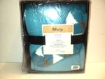 Soft & Cozy Set Throw And Matching Socks Hsn Aqua Blue New Sealed. Fixed Price $26.00.