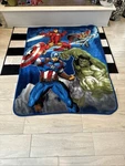 Marvel Super Hero Squad 46X 60 Plus Comfortable Throw. Fixed Price $16.00.