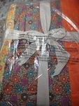 Royal Empire Tangerine Cotton Quilted Throw By Lush Decor 50 X 60" Great Gift. Fixed Price $26.00.
