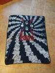 Unique Kiss Rock Band 2010 Soft Fleece Throw Blanket Wall Hanging 60" X 48". Fixed Price $78.30.
