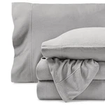 Super Soft Fleece Sheet Set Deep Pocket, Cozy All-season From Bare Home. Fixed Price $64.99.