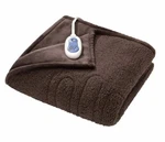 Beautyrest Microlight Reverse To Berber Luxury Heated Throw, 60X70 Brown. Fixed Price $60.00.