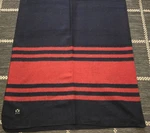 Arcturus Lava Canyon Wool Blanket, 64 X 88 In - Navy Blue/red. Fixed Price $35.00.