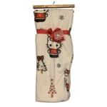 Hello Kitty Faux Rabbit Fur Christmas Holiday Throw Blanket 50INX70IN New. Fixed Price $74.99.
