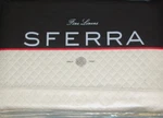 Sferra Bari Ivory Twin Blanket Coverlet Egyptian Cotton Matelasse Italy New. Fixed Price $223.90.