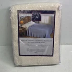 Harbor Home Catalina 100% Cotton Thermal Breathable Bed Blanket Beige Twin Full. Fixed Price $57.24.