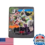 Northwest Teenage Mutant Ninja Turtles Silk Touch Sherpa Throw Blanket 60 X 80. Fixed Price $33.23.