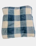 Home Expressions Velvet Plush Blanket Twin Xl College Dorm Bedding Aqua Stripe. Fixed Price $15.00.