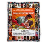 Gone With The Wind Blanket, Classic Movies Fleece, Sherpa Soft And Cozy Gifts. Fixed Price $75.95.