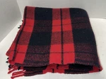 Compagnia Lane Preziose Plaid Blanket 50% Australian Lambswool Virgin. Fixed Price $129.99.