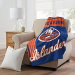 Nhl Officially Licensed New York Islanders 46" X 60" Microfiber Throw Blanket. Fixed Price $29.99.