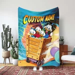 Disney Ducktales Fleece Bed Custom Blanket Gift For Fan, Kids. Fixed Price $40.00.