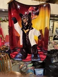 Wild Frontier Plush 50 X 60 Disco Bear Throw Blanket. Fixed Price $14.00.