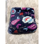 Vera Bradley Plush Throw Blanket Floral 50X80 Cozy Microfleece Mayfair In Bloom. Fixed Price $28.00.