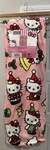 Hello Kitty Christmas Silk Throw Blanket 50X70 Mistletoe Warm Wreath Stockingnwt. Fixed Price $39.99.