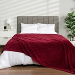 Fleece Throw Blanket Soft Stripes Pattern Lightweight Couch Sofa Bed. Fixed Price $19.99.