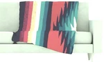 Kess Inhouse Designs Super Soft Fleece Throw Blanket, 60 X 50, Retails $79. Fixed Price $22.00.