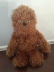 Star Wars Chewbacca Heroics Soft Plush Toy 15" Northwest 2015 Belt Blue Eyes. Fixed Price $6.16.