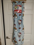 Hello Kitty Rainbow Clouds & Bows Blue Throw Blanket Twin 60" X 90". Fixed Price $49.99.