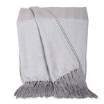 Modern Gray Cotton Throw By Parkland Collection - 50X60 THRN21737. Fixed Price $28.87.