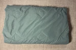Hollander Home Down Throw Blanket Puffer Feather Sage Green 60" X 50" Reversible. Fixed Price $55.00.