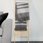 Lavish Home Platinum Australian Wool Throw/ Nwt. Fixed Price $34.99.