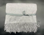Restoration Hardware 555-GRAM Cashmere Throw Blanket 50"X70" Gray Brand New. Fixed Price $249.00.