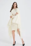 Cuddle Dreams Cashmere Throw Blanket With Fringe, Luxuriously Soft - Ivory. Fixed Price $180.00.
