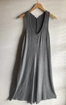 Calme Throw On Cozy Knit Tank Dress Gray Fuzzy Fleece Midi Swing Trapeze Xl. Fixed Price $9.79.
