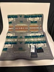 Nwt Pendleton Chief Joseph Beaver State Grey Jacquard Crib Blanket Wool Blend. Fixed Price $125.00.