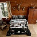 Feelyou Bear Print Bedding Set Wild Animal Comforter Kids Boys Girls. Fixed Price $80.54.