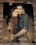 The Twilight Saga New Moon Fleece Blanket 2009 Edward & Bella 50X60 Euc. Fixed Price $34.99.