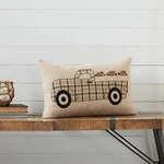 Vhc Cider Mill Applique Apple Truck Throw Pillow 14X22 Farmhouse Bath. Fixed Price $31.95.