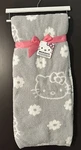 Hello Kitty Super Soft Throw Blanket Gray & White 50" X 60" New Tiktok Viral. Fixed Price $40.00.