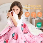 Aemicion Weighted Blanket 7 Pounds Twin Size 41"X 60" Pink Strawberry New Sealed. Fixed Price $29.99.