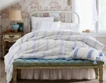 Simply Shabby Chic Bohemian Blue Embroidered Full Queen Duvet Cover Set 3PC New. Fixed Price $151.20.