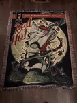 Dc Bombshells Poison Ivy Pin Up Tapestry Blanket 46X60 Batman Rare Northwest Co.. Fixed Price $50.00.