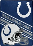 Indianapolis Colts Nfl Northwest 60" X 80" Raschel Throw Blanket. Fixed Price $34.99.