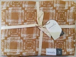 Berkshire Patterned Woven 100% Organic Cotton Blanket. Cashew Color. Twin. Fixed Price $40.00.