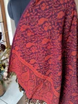 Thick Coffewarm Gift Tibet Yak Wool Shawl Reversible Design Throw Unisex Blanket. Fixed Price $50.00.