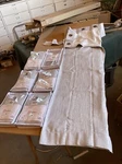 Melodieux Elegant Cotton Room Darkening Blackout Curtains For Living Bedroo. Fixed Price $180.00.
