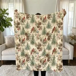 Cozy Arctic Fleece Blanket Winter Holiday Home Decor. Fixed Price $75.36.