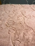 Rare! Vera Bradley Blush Pink Ribbon Shaped Hearts Valentine Day Throw 50X72. Fixed Price $28.79.